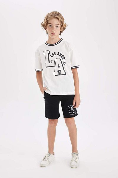 DeFacto Boy's Printed Shorts - D0482A824HS
