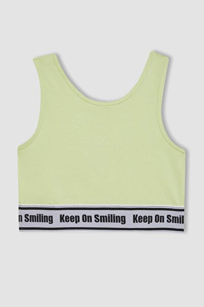 DeFacto Kız Çocuk Bisiklet Yaka Atlet C4719A824SM