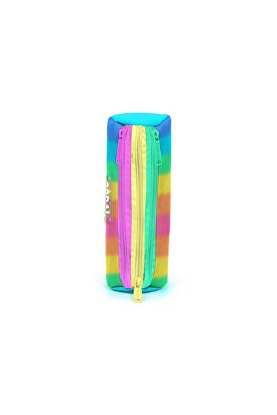 Coral High Дитяча кольорова смугаста трисекційна пенал 11173