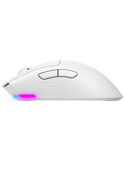 Havit Gamenote MS966SE Kablosuz Gaming Mouse - Beyaz – 3 Mod Bağlantı, 10000 DPI, RGB, BT V5.2