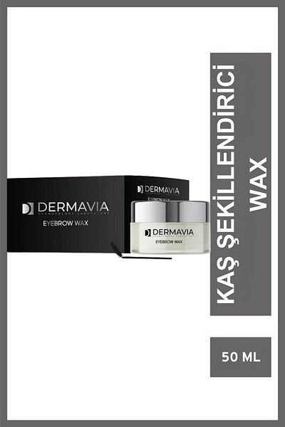 Dermavia Eyebrow Styling Wax 50 ml - Natural Look, Nourishing and Lasting All Day