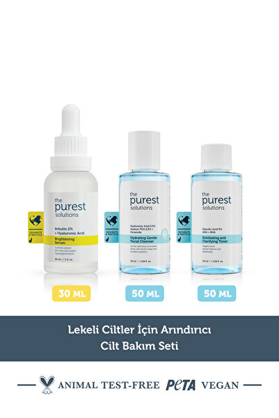 The Purest Solutions Set de îngrijire a pielii purificatoare pentru piele cu ...