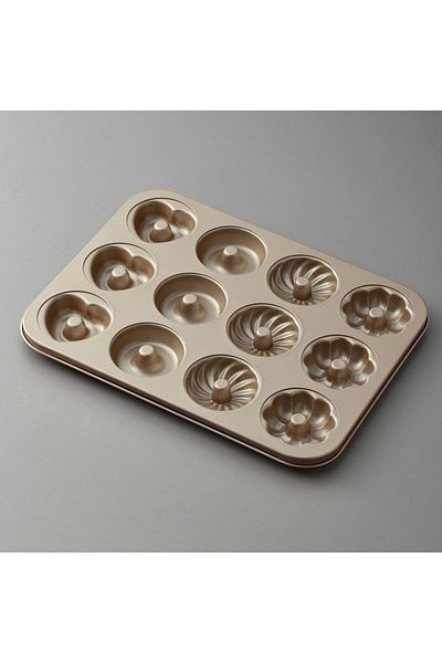 Jumbo Gold Bake Muffin Mold