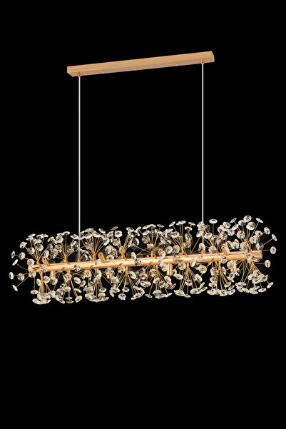 İstanbul Avize İstanbul Avize Maria Gold Yemek Masası Lüx Modern Avize