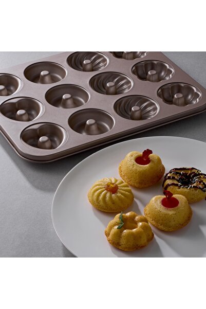 Jumbo Gold Bake Muffin Kalıbı