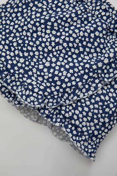 DeFacto Kız Bebek Çiçekli Şort Etek D0881A524SM