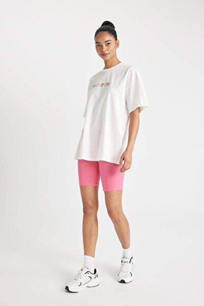 DeFacto DeFactoFit Biker Beli Saran Sporcu Tayt B9544AX24SM