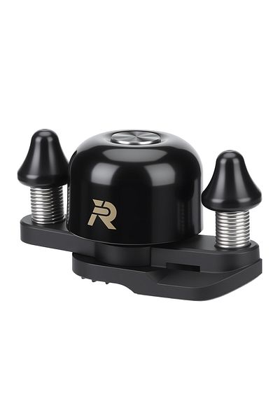 Choice Black 1pc Camluxy 100dB Mini Copper Alloy Cycling Bike Bell Dual Bell Hammers Design Handlebar MTB R