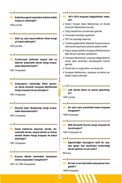 Hoca Kafası Yayınları 2026 KPSS Pratiko / Vatandaşlık/ Soru - Cevap
