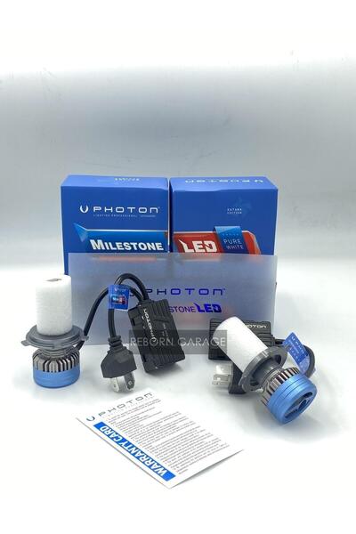 Photon Milestone H4 Katana Edition +4 Plus Led Xenon 12000 Lumens