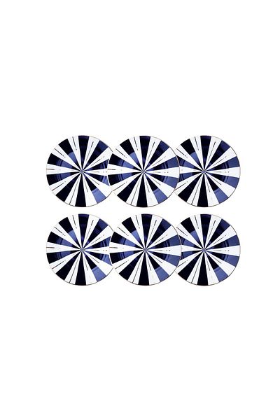 Lucky Art أوديليا طبق تقديم 6 قطع 20 سم