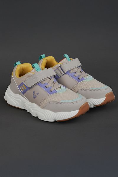 Vicco Kong Model Unisex Baby and Kids Light Beige Sports Shoes