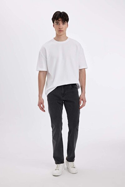 DeFacto Sergio Regular Fit Normal Bel Boru Paça Jean Pantolon D2412AX24SM
