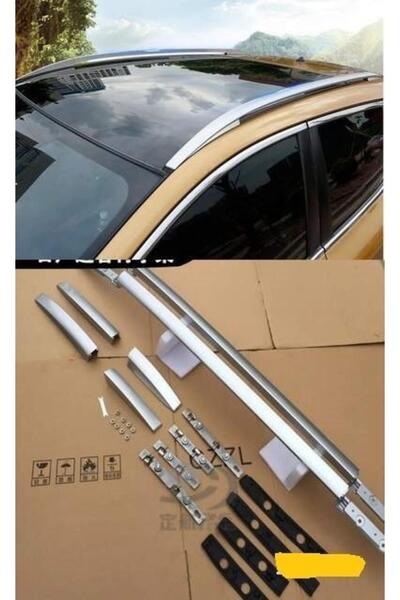 Drs Tuning Nıssan Qashqaı Tavan Çıtası 2014-silver Gri