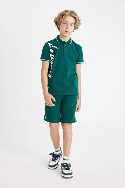 DeFacto Chlapčenské šortky - s potlačou, C4910A824HS