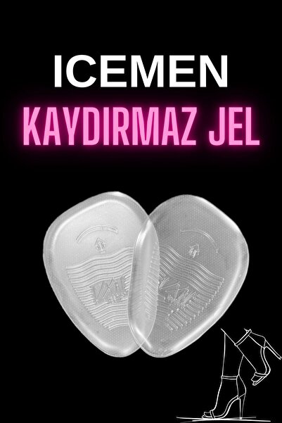 Icemen Kaydırmaz Jel Kadın Topuklu Ayakkabı Tabanı Lavanta Kokulu (1 ÇİFT)