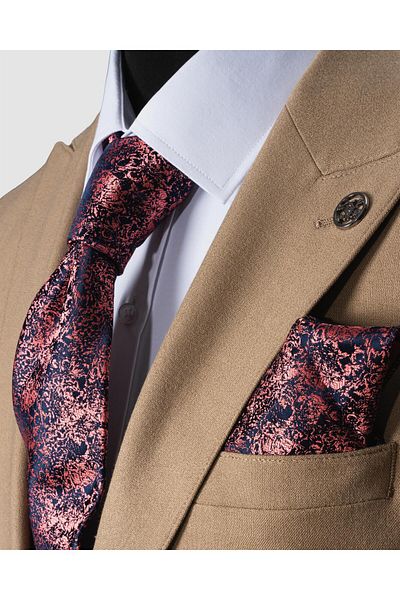 echol Ech.2351 Plain Fabric Vest Suit