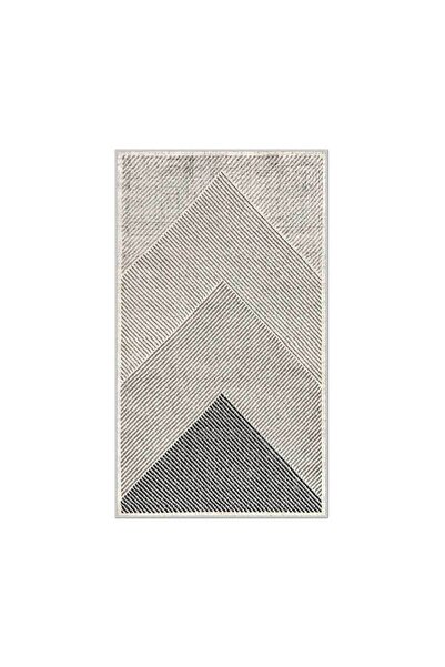 Decomia Home Dijital Kaymaz Yıkanabilir Modern Mutfak Halısı Salon Halısı Yolluk Mutfak Dekor