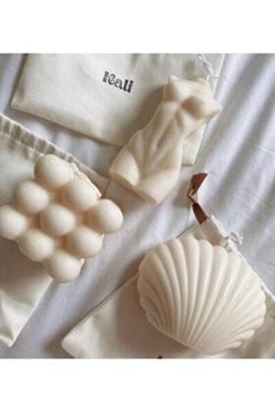 Bernami Pinterest Set od 3 svijeće u obliku mehurića