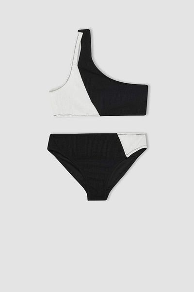 DeFacto Girl's One Shoulder Bikini Set C1375A824Sm