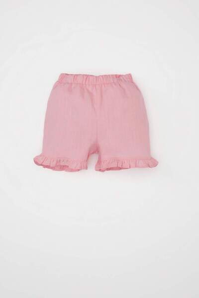 DeFacto Halenka a šortky s květinovým potiskem s krátkým rukávem pro holčičky - C4029a524sm