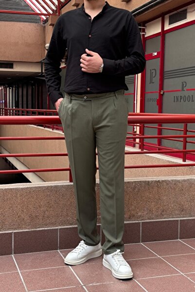 inpool Men's Fabric Pants 296 Large Size Summer and Spring