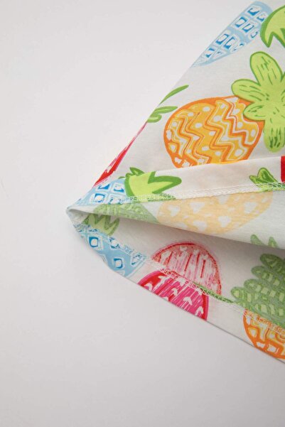 DeFacto Dívčí šaty bez rukávů se vzorem C0078A524SM