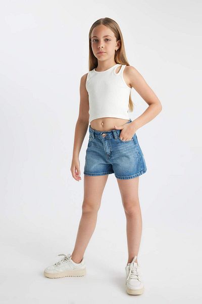 DeFacto Girl's Jean Shorts B5037A824SM