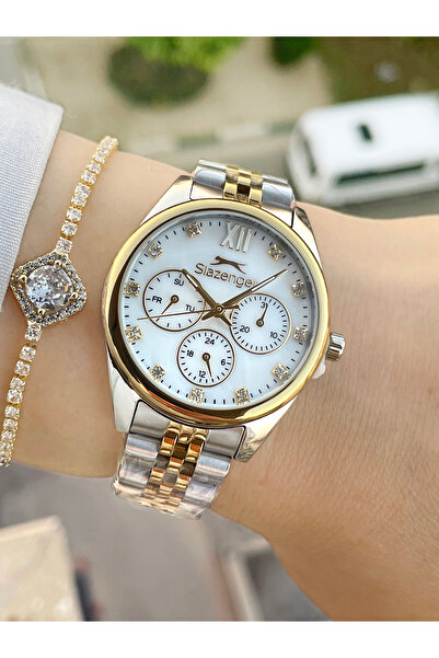 Slazenger Göstergeleri Aktif 5 ATM Su Geçirmez Kadın Kol Saati