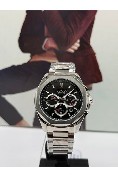 JG. Polo Club S04415M.2 Watch 5 Atm Waterproof 2 Years Warranty