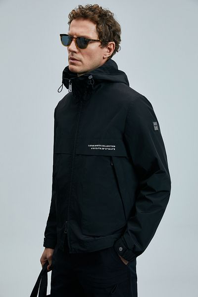 Lufian King Men's Coat Black