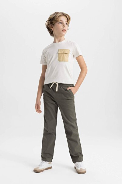 DeFacto Erkek Çocuk Standart Paça Gabardin Pantolon D1241A824SP