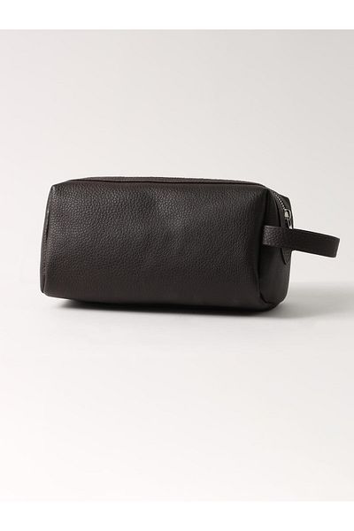 Dufy Men's Leather Handbag Brown -104258