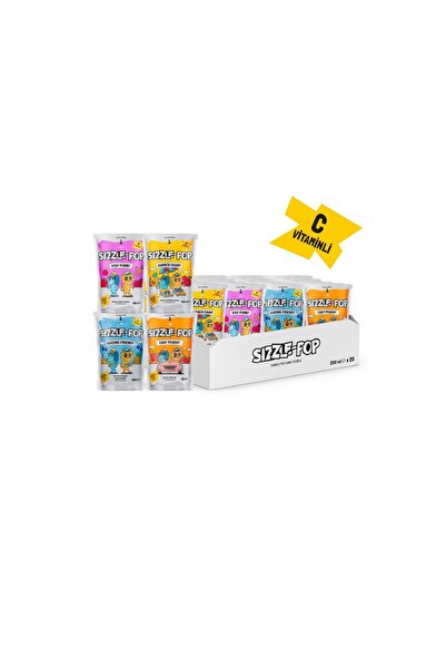 SIZZLE-POP Efsane 4’lü Summer Champ, Dancing Friends, Stay Funny, Easy Peachy x 4 Tat, 20 Adet