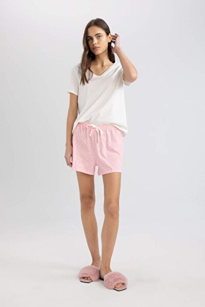 DeFacto Fall in Love Pantaloni scurți din 2 piese Pantaloni de pijama C6946AX24SM