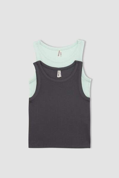 DeFacto Girl's Crew Neck 2-Piece Undershirt B6704A824Sm