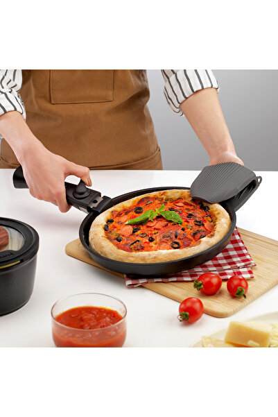 Schafer Σετ Μαντεμένια Μαγειρικά Σκεύη Matrix 8 τεμαχίων-Μαύρο