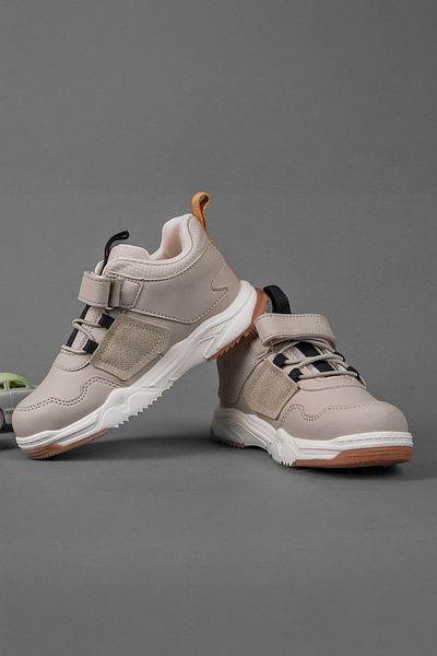 Vicco Getto Light Phylon Unisex Baby and Kids Beige Boots