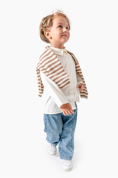 Jikko Baby Shirt Sweat Pants Set 9071
