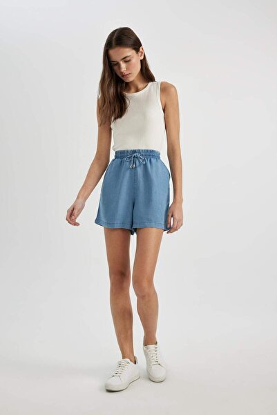 DeFacto Yüksek Bel Şort B5234ax24sm