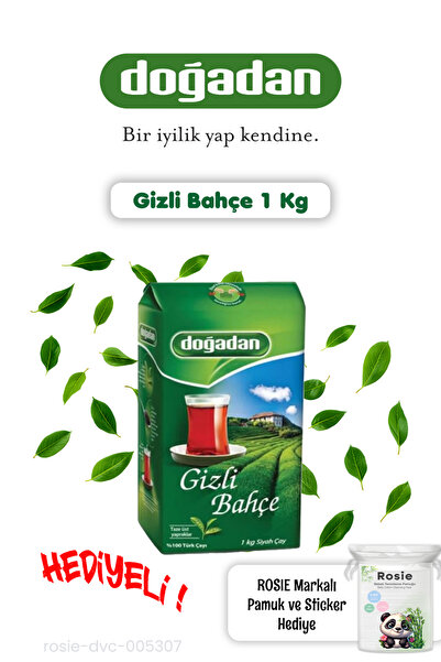 Doğadan Gizli Bahçe Dökme Çay 1 Kg ve Rosie