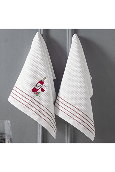 Schafer قطعتان من قماش التجفيف المنزلي مقاس 40x60 سم - أبيض