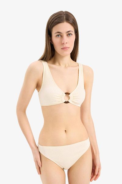 DeFacto Regular Fit Wrap Bikini Top-Fall in Love B6903Ax24Sm