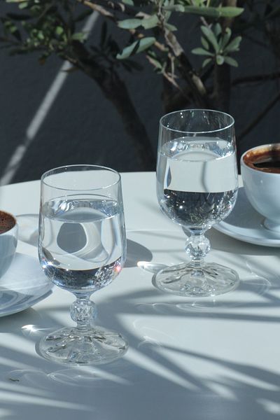 Rakle Claudia Crystal Set of 6 Coffee Side Glasses 135 Cc