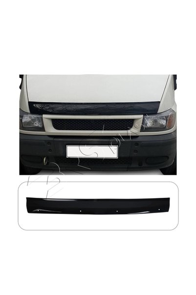 BRSPLAST Ford Transit Uyumlu 2003-2006 Abs Piano Black Kaput Rüzgarlığı