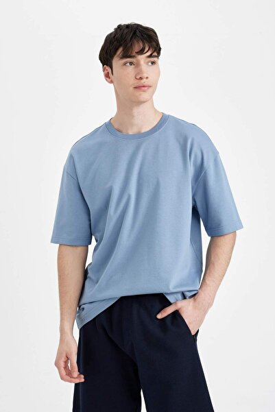 DeFacto Regular Fit Düz Paça Cepli Basic Düz Şort B8792AX24SM