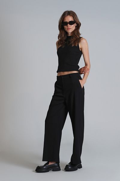 Lufian Women's Black Dına Sweater