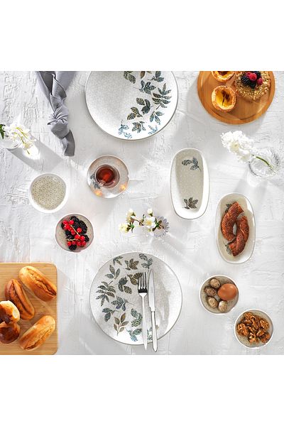 Schafer Emely Breakfast Set 32 Pieces-Green