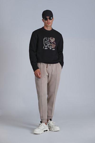 Lufian Men's Black Sweatshirt - Pıtcher