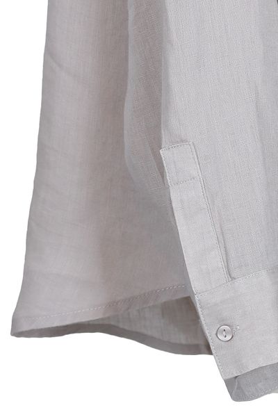Lufian Beige Women's Linen Shirt - Barri